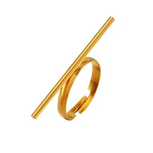 BAGUE ANAÏS ACIER TITANE