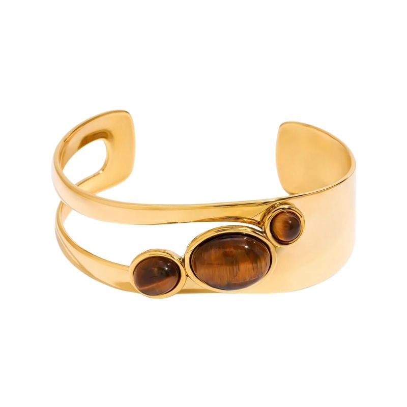 BRACELET SARAN ACIER INOXYDABLE